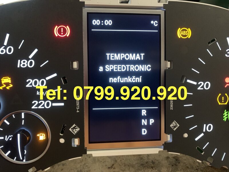 Repar ceasuri de bord afisaj display Mercedes Benz Vito Viano w447 V